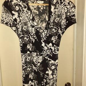 Women's Nine West Wrap Short Sleeve Blouse